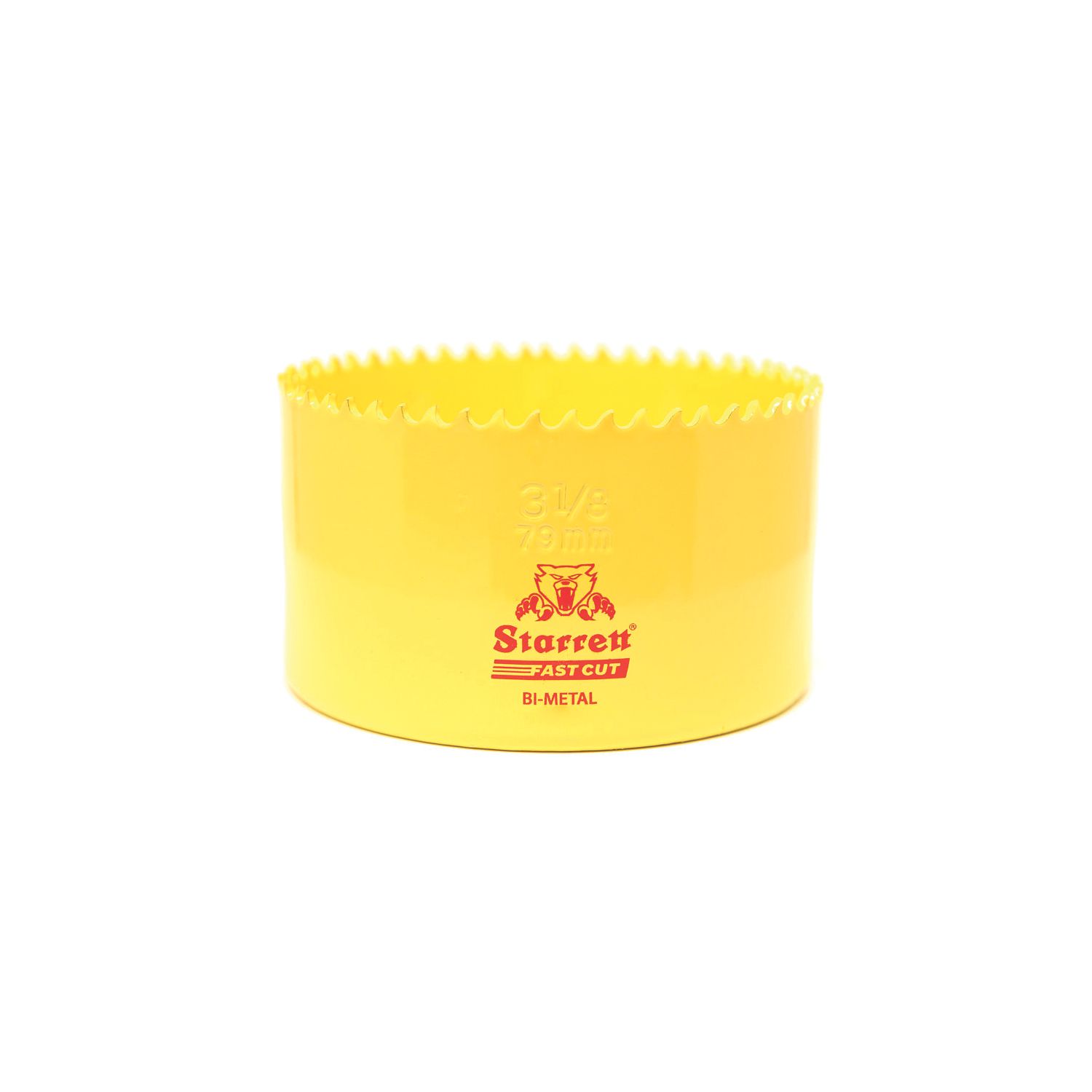 Starrett FCH0318 Multi-Material Bi-Metal Fast Cut Holesaw 79mm (7058P)