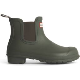 Hunter Original Chelsea Size 5 Womens Dark Olive Non Safety Wellies
