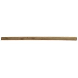 Forest Natural Timber Fence Posts 75mm x 75mm x 2400mm 4 Pack