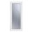 Crystal  Fully Glazed 1-Obscure Light Right-Handed White uPVC Back Door 2090mm x 840mm