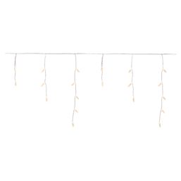 ExtendLite 100 LED Indoor & Outdoor Very Warm White Icicle Christmas Light Chain