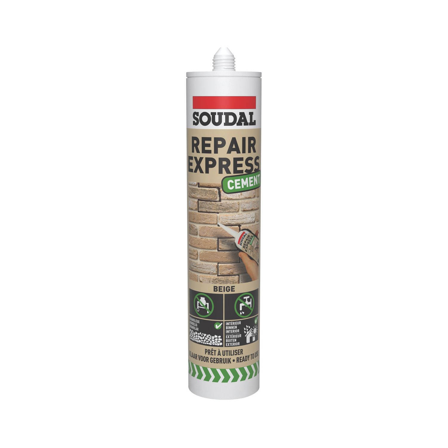 Soudal Repair Express Cement & Concrete Beige 290ml (705RG)