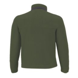 Site Buckner Fleece Green/Black Large 44" Chest