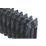 Arroll Montmartre 3-Column Cast Iron Radiator 470mm x 1234mm Black / Silver 4606BTU