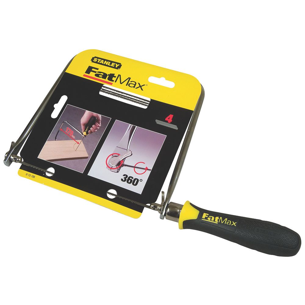 Stanley fatmax deals coping saw blades