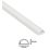 D-Line Plastic White Micro+ Self-Adhesive Trunking & Accessory Set 34 Pieces