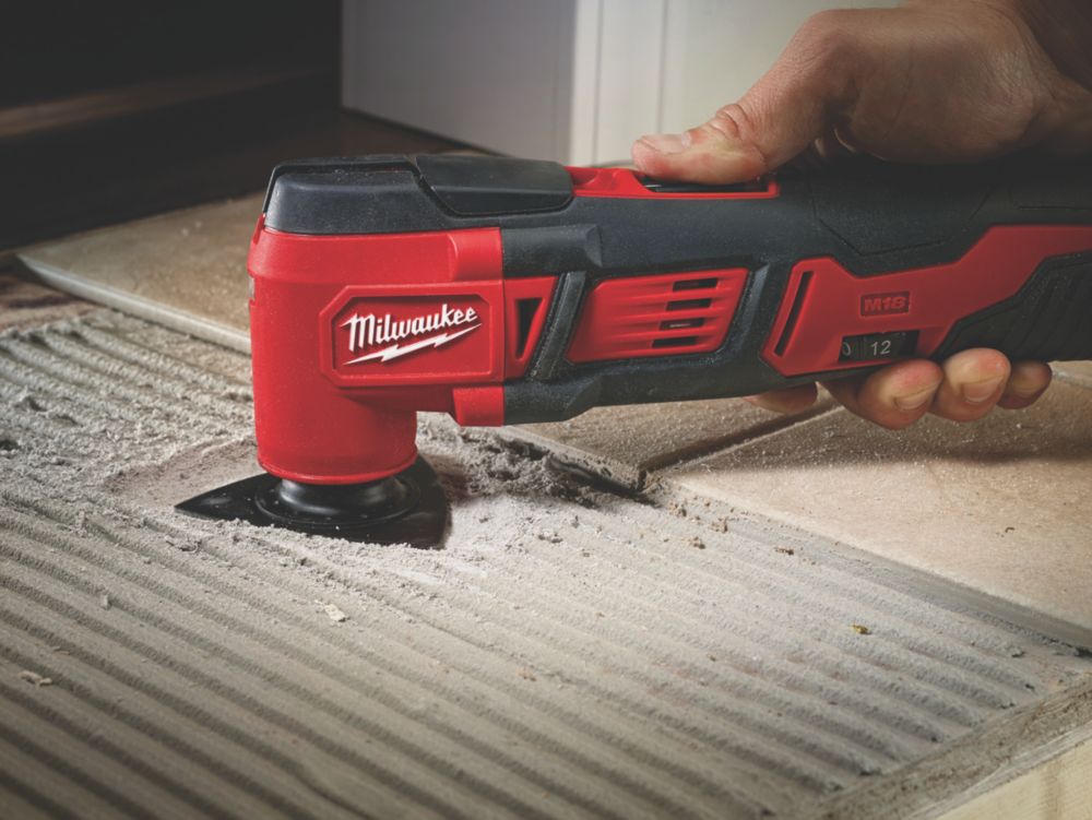 Milwaukee M18 BMT-0 18V Li-Ion Cordless Multi-Tool - Bare - Screwfix