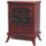 Focal Point ES2000 Burgundy Electric Stove 430mm x 540mm