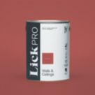 LickPro  Matt Red 05 Emulsion Paint 5Ltr
