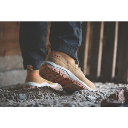 Scruffs Ridge Size 7  Tan  Steel Toe Cap Safety Boots