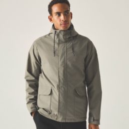 Regatta Winter Shorebay Waterproof Jacket Smokey Olive/Black Large Size 41-42" Chest