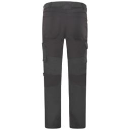 JCB Trade Hybrid Stretch Work Trousers Black 30" W 32" L