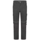 JCB Trade Hybrid Stretch Work Trousers Black 30" W 32" L