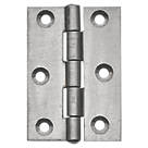 Self-Colour  Fixed Pin Butt Hinges 63mm x 44mm 2 Pack