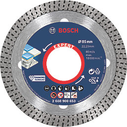 Bosch Expert Masonry Diamond Cutting Disc 85mm x 22.23mm