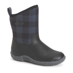 Muck Boots Muckster II Mid Size 8 Womens Black Non Safety Wellies