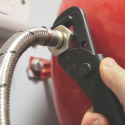 Faithfull FAIPWLA7 Lever Action Pipe Wrench 1mm-42mm