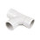 FloPlast Solvent Weld Equal Tees White 32mm 3 Pack