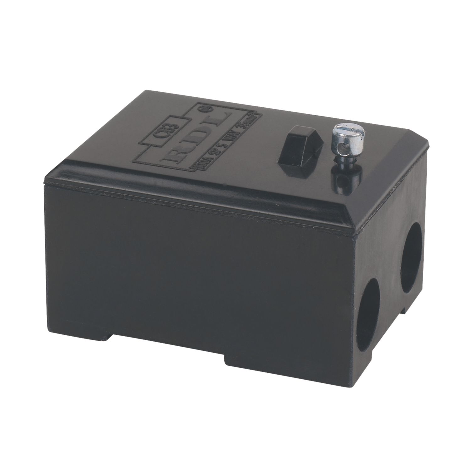 Greenbrook 100A 5-Way 35mm² Connector Block Black (70778)