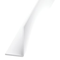 Essentials White Corner Profile 1m x 20mm x 10mm