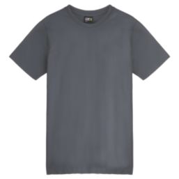Pro RTX  Short Sleeve T-Shirt Solid Grey 3X Large 51 / 53" Chest