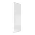 Reina Flat Single 1600mm x 514mm 3152BTU White Vertical Designer Radiator