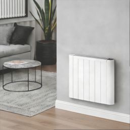 1500W Electric Dry WiFi Radiator 580mm x 640mm White 5118BTU
