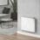 1500W Electric Dry WiFi Radiator 580mm x 640mm White 5118BTU