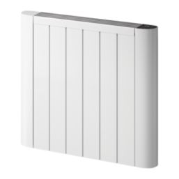 1500W Electric Dry WiFi Radiator 580mm x 640mm White 5118BTU