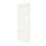 Primed White Wooden 4-Panel Shaker Internal Door 2032mm x 813mm
