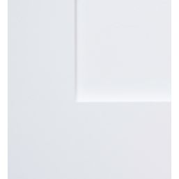 Primed White Wooden 4-Panel Shaker Internal Door 2032mm x 813mm