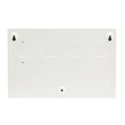 Contactum Defender 1.0 18-Module 16-Way Part-Populated  Main Switch Consumer Unit