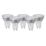 Sylvania ToLEDo  GU10 LED Light Bulb Clear 475lm 4.8W 5 Pack