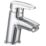 Bristan Orta Chrome 130mm Cloakroom Lever Mono Basin Mixer Tap  With Clicker Waste