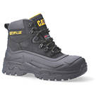 CAT Typhoon SBH Metal Free  Safety Boots Black Size 8