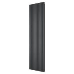 Ximax George Twist 1800mm x 470mm 5239BTU Anthracite Vertical Designer Radiator