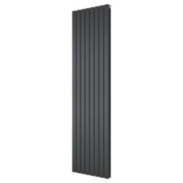 Ximax George Twist 1800mm x 470mm 5239BTU Anthracite Vertical Designer Radiator