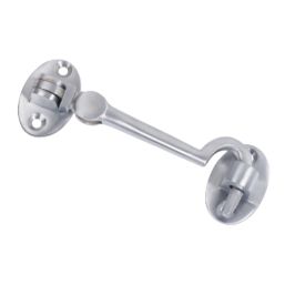 Cabin Hook Satin Chrome 100mm