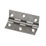 Self-Colour  Steel Fixed Pin Hinges 65mm x 44mm 2 Pack