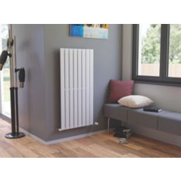 Ximax 1200mm x 595mm 2662BTU White Vertical Designer Radiator