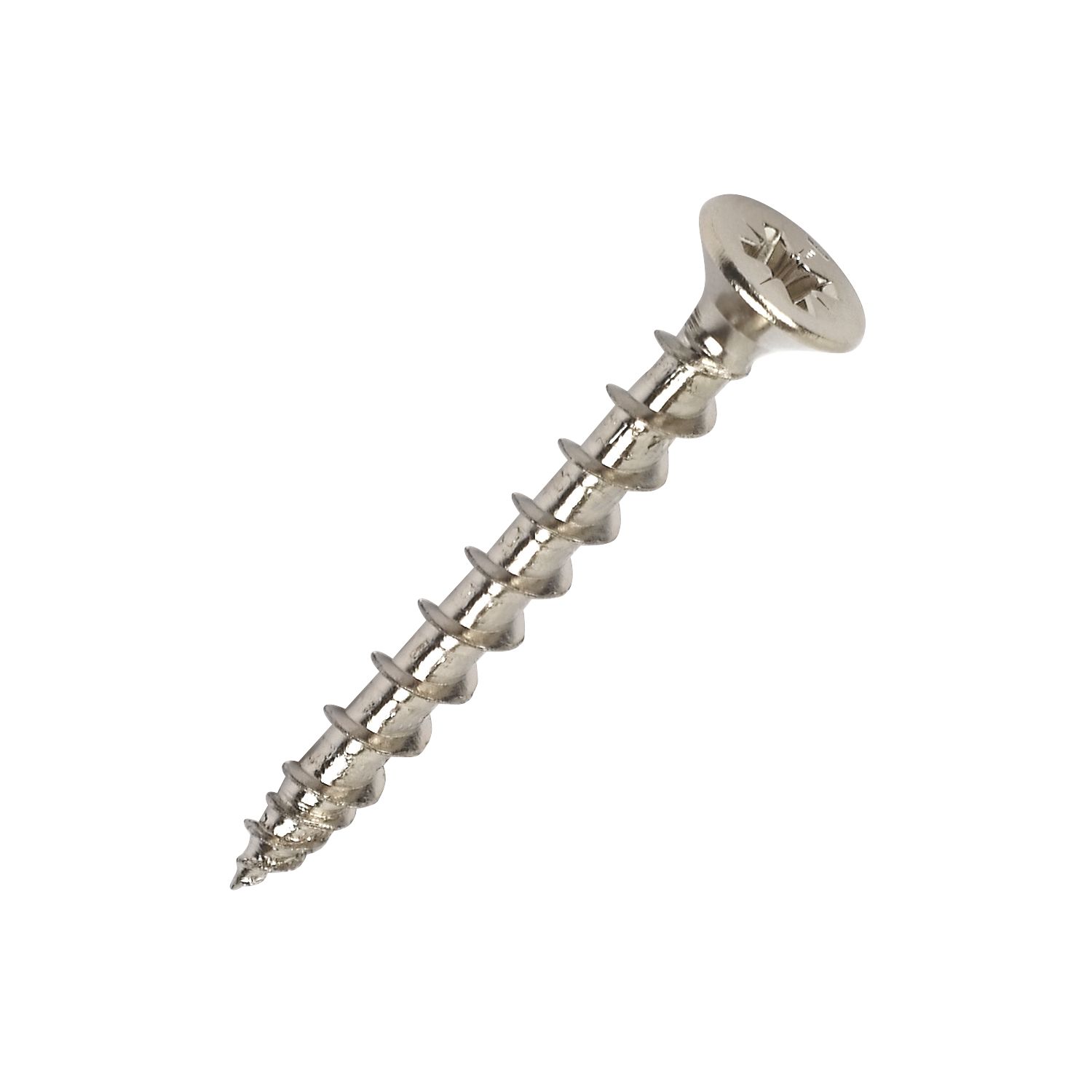 Hinge-Tite PZ Double-Countersunk Thread Cutting Hinge Screws 4mm x 30mm 50 Pack (70879)