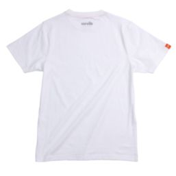 Scruffs Eco Worker Short Sleeve T-Shirt White 3X Large 48" Chest