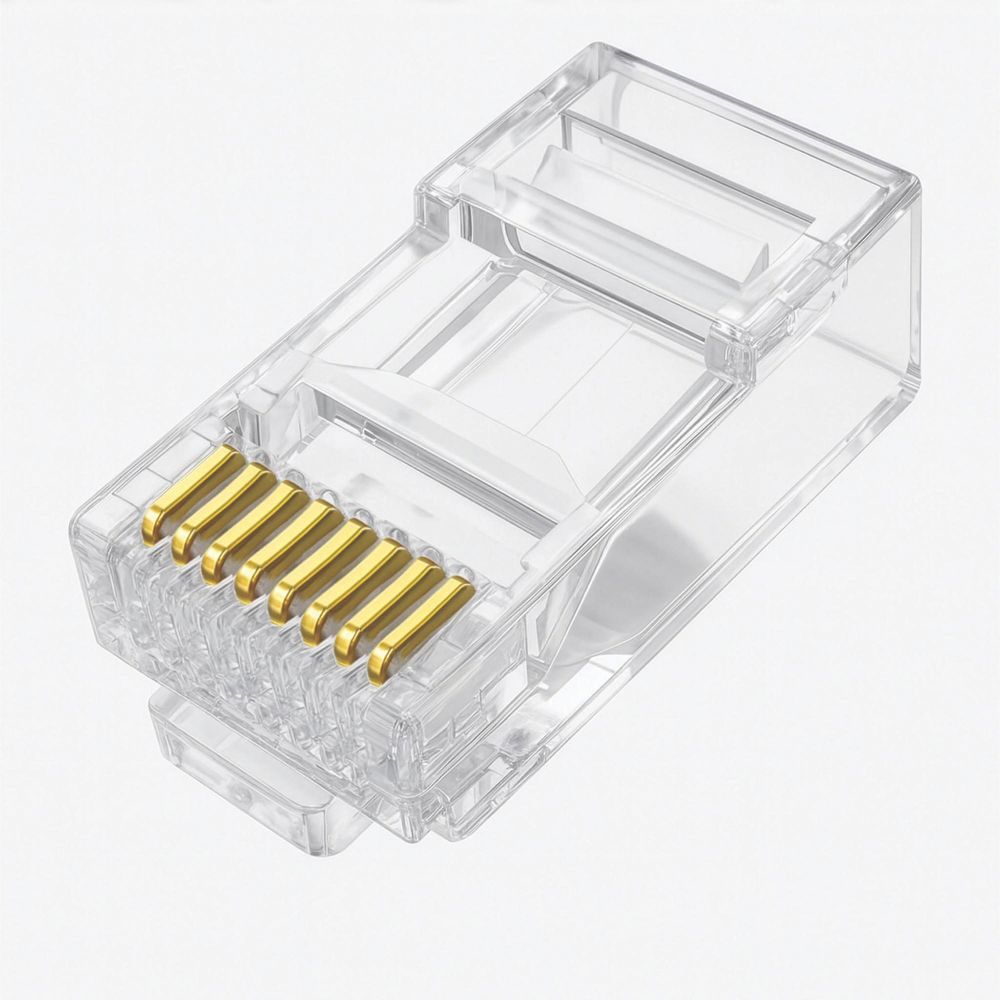 Labgear RJ45 8P/8C Feed-Thru Plugs 100 Pack - Screwfix