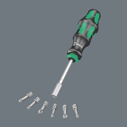 Wera Kraftform Kompakt Interchangeable Screwdriver Set 7 Pieces