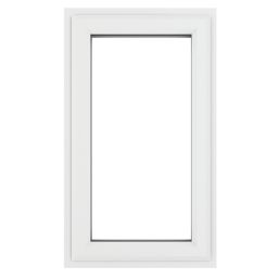 Crystal  Left-Hand Opening Clear Triple-Glazed Casement White uPVC Window 610mm x 1040mm