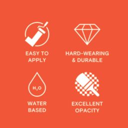 LickPro Max+ 5Ltr Orange 01 Eggshell Emulsion  Paint