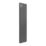 Reina Casina 1800mm x 375mm 4102BTU Anthracite Vertical Aluminium Radiator