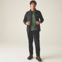 Regatta Harrow Full Zip Fleece Black Marl  Medium 39-40" Chest