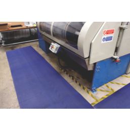 COBA Deckstep Anti-Slip Floor Mat Blue 5m x 1.2m x 11.5mm