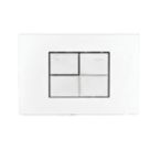 Fluidmaster Tile Dual-Flush T-Series Activation Plate Matt Chrome